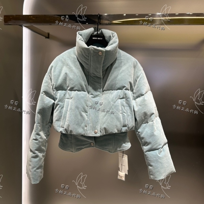 Miss sixty专柜正品11A 2025冬季新牛仔羽绒外套6S4YJ14800原2690