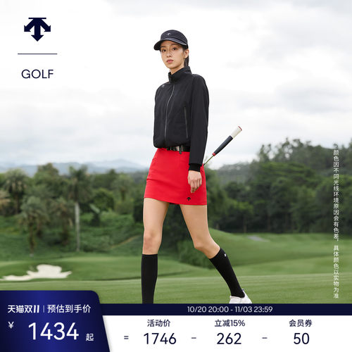 DESCENTEGOLF 迪桑特高尔夫PRO系列女士包臀短裙