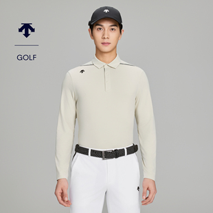 DESCENTEGOLF迪桑特高尔夫男PRO系列凉感防晒长袖 POLO衫 早秋新品