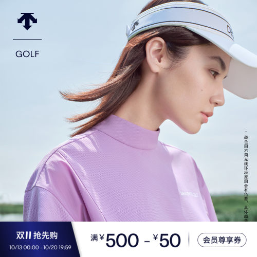 DESCENTEGOLF 迪桑特高尔夫 女士S-CORE拼接宽松短袖衫早秋新品