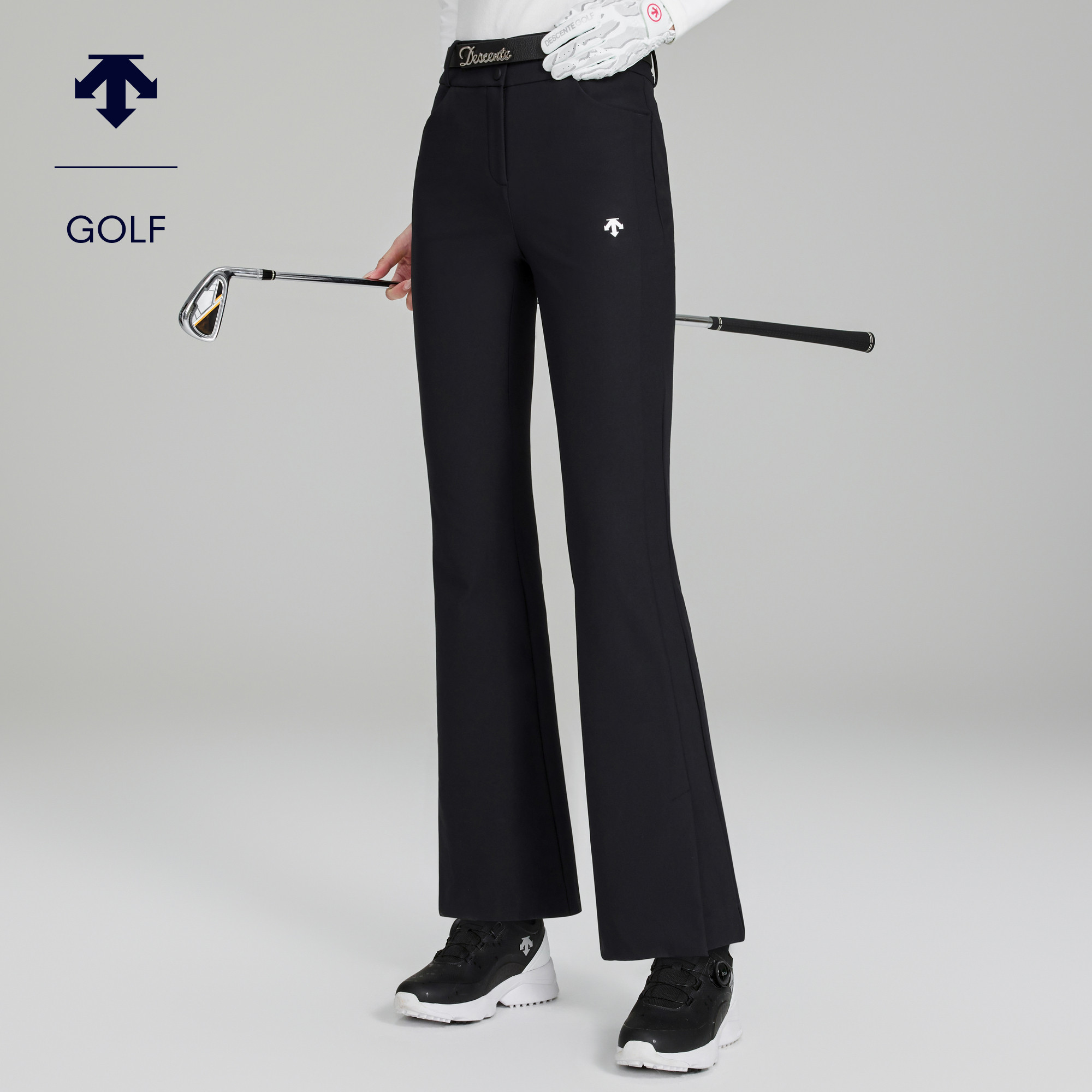 DESCENTEGOLF迪桑特高尔夫女士PRO显瘦微喇长裤加绒款 秋冬新品,运动/瑜伽/健身/球迷用品,高尔夫裤装,淘宝优惠券,粉丝福利购,淘宝优惠卷