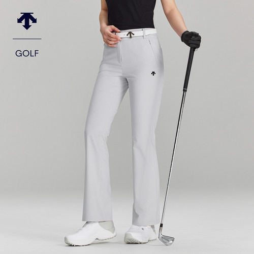 DESCENTEGOLF迪桑特高尔夫女士PRO系列防晒微喇长裤夏季新品