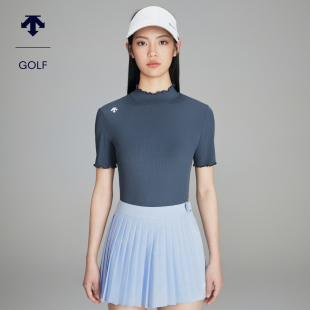 DESCENTEGOLF迪桑特高尔夫女士裸感防晒短袖 POLO衫 夏季 新品