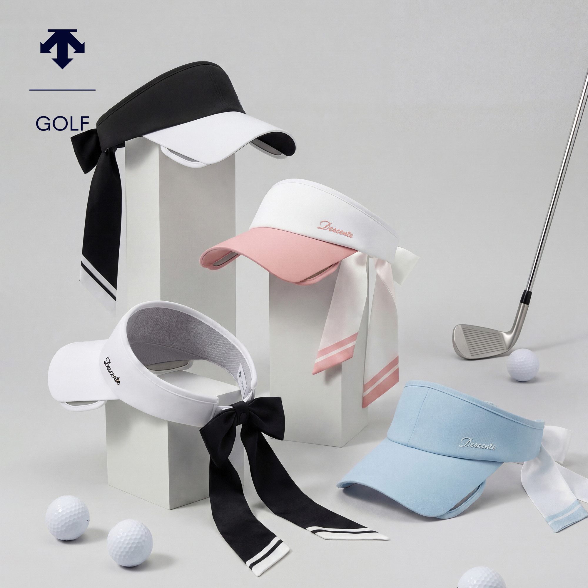 DESCENTEGOLF 迪桑特高尔夫 女士PRO系列空顶帽春夏新品