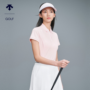 DESCENTEGOLF迪桑特高尔夫 G423WFTS41 女士防晒短袖 POLO衫