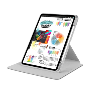 适用于iqoopadair保护套带笔槽iqoo pad2 pro平板保护壳iqoo pad电脑亚克力旋转防摔外壳软壳全包可横竖支撑