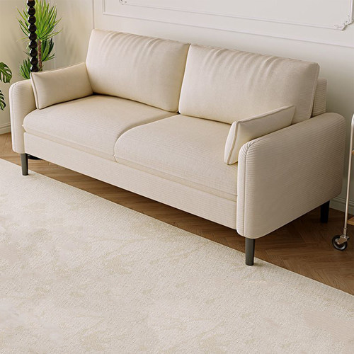 客厅小户型灯芯绒布艺沙发