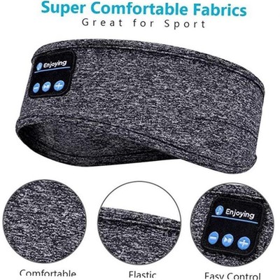 Sleep headphones Bluetooth headband Sports music eye mask