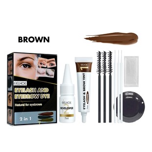 Professional Henna Eyelash Eyebrow Dye Tint 15-minute Fast