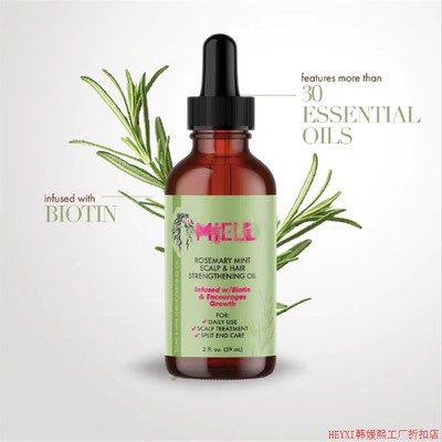 Mielle Organic Rosemary Oil Mint Scalp Hair Strengthening
