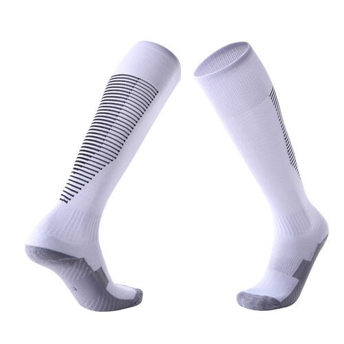 Adult Kids Soccer Socks Football Knee High Long Stocking