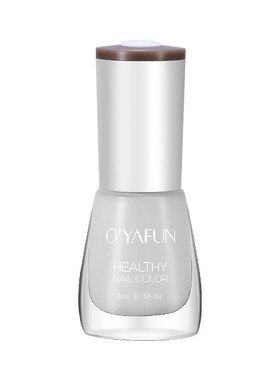 Water based nail polish no baking tear off and durable指甲油