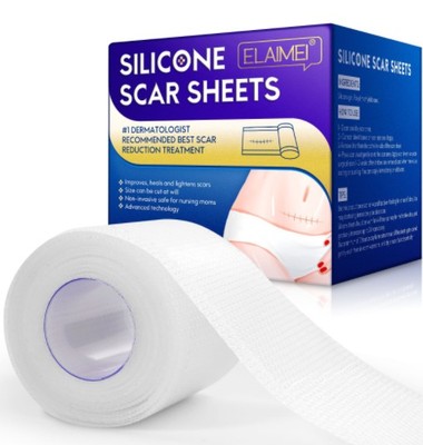 Silicone Scar Sheets Patch Painless Scar Repair Tape Roll
