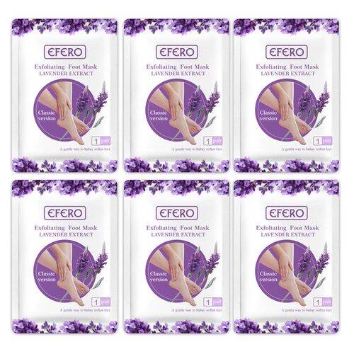 6packs Exfoliating Foot Mask Scrub Foot Care Feet Patches So