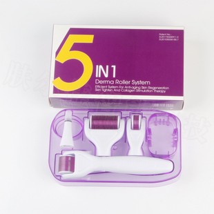 140A Derma Stamp Microneedling Face Roller Massager Adjustab