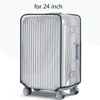 Transparent PVC Luggage Cover Waterproof Trolley Suitcase Du