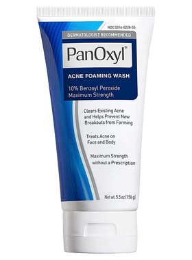 New Remove Acne Facial Foaming Wash Benzoyl Peroxide 10%/4%