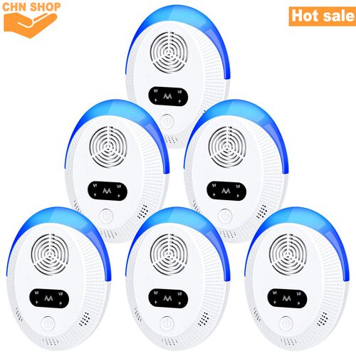 6PcsUltrasonic Pest Repeller Indoor Electric mosquito liquid