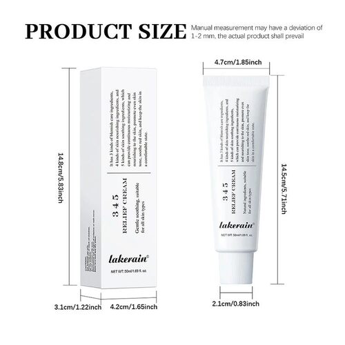 Moisturizer 345 Relief Cream Without Weight  Ultra-lightweig