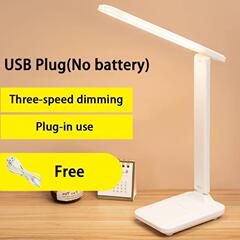 Folding Table Lamp USB Touch Dimmable Night Light Student Do