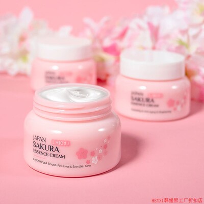 LAIKOU Sakura Essence Face Cream莱蔻日本樱花面霜保湿补水正品