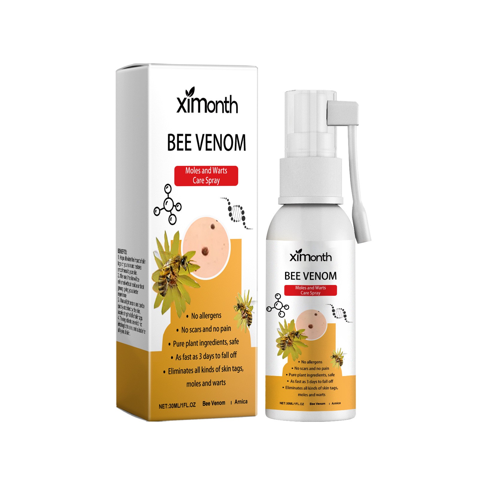 Bee Venom Spray For Wart Care And Tone Up Revitalize Skin