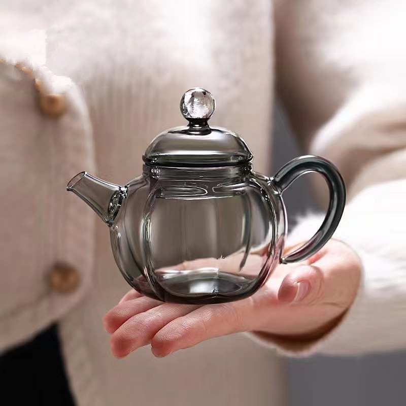 小号星空泡茶壶高颜值南瓜花茶壶