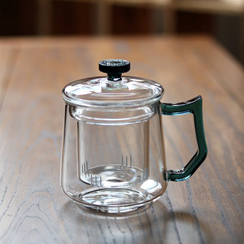 新款耐热玻璃泡茶杯内胆过滤水杯