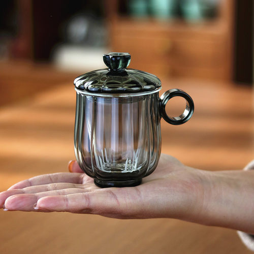 高颜值迷你160ml茶水分离泡茶杯