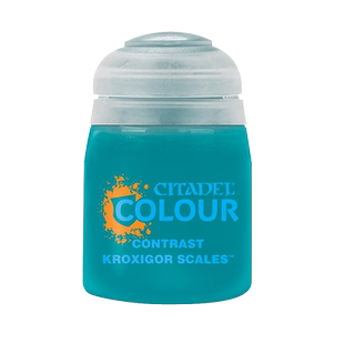 战锤 CITADEL 颜料对比漆 Contrast: Kroxigor Scales (18Ml)