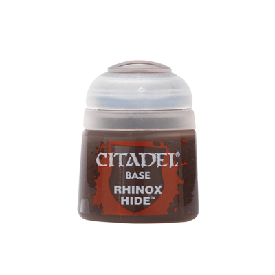 战锤CITADEL基础底漆犀牛皮棕色 12ML CITADEL RHINOX HIDE 12ML