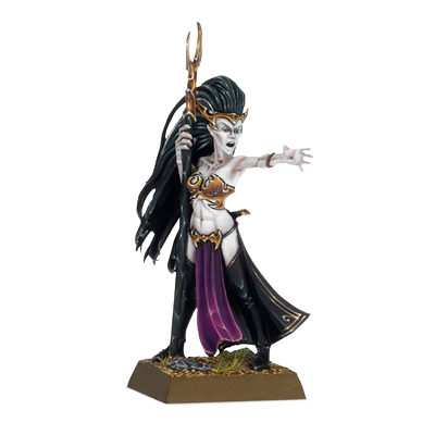 战锤40K 黑暗精灵至高女巫Warhammer DARK ELF SUPREME SORCERESS