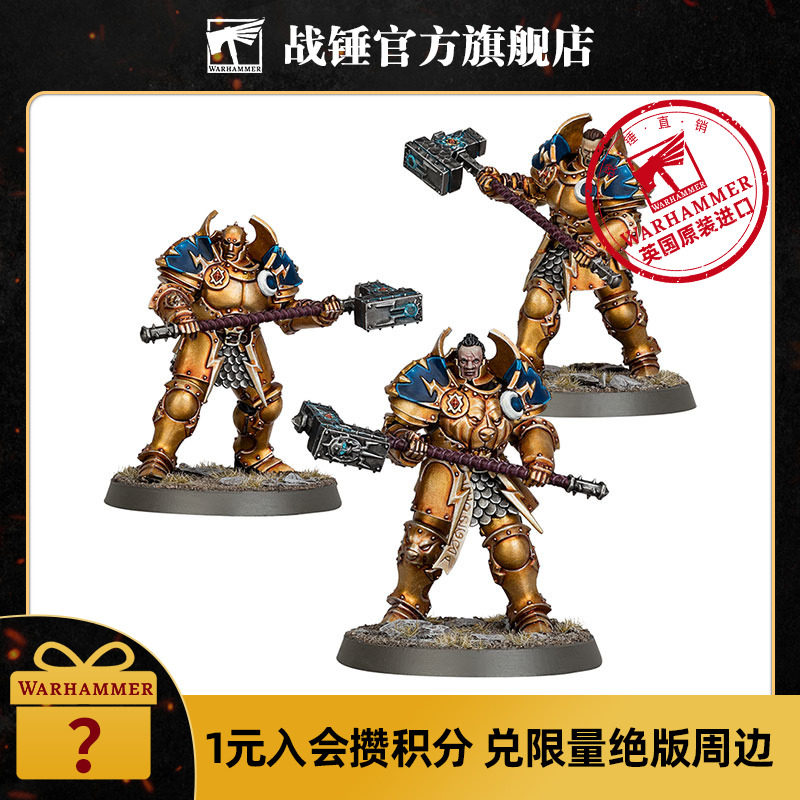 战锤西格玛时代 雷铸神兵:歼灭者 雷霆 圣骑士 秩序warhammeraos