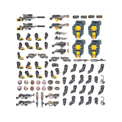 涅克罗蒙达：执法者武器和升级装备Enforcer Weapons & Upgrades