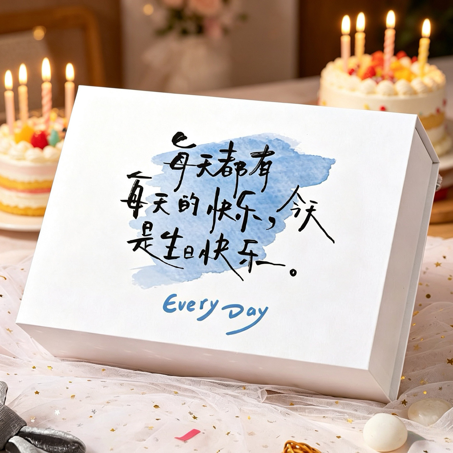生日礼物盒送男女友精美礼盒空盒口红礼品盒包装盒高级感伴手礼盒