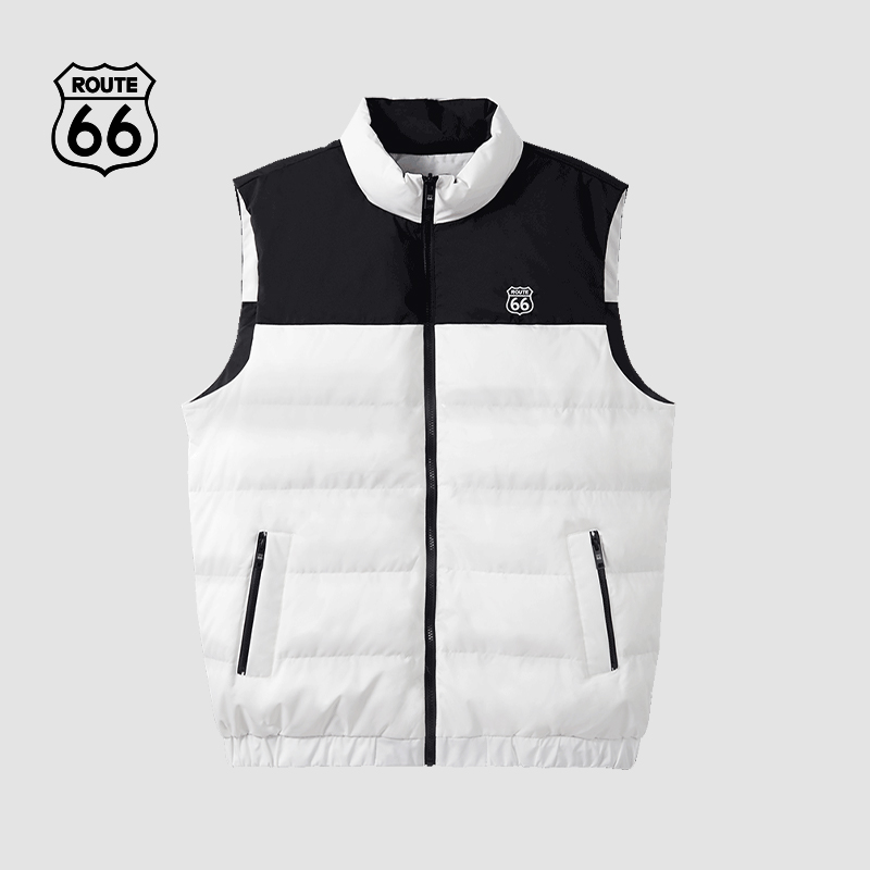 ROUTE66男女同款羽绒马甲