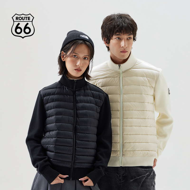 66号公路轻便保暖排骨羽绒服