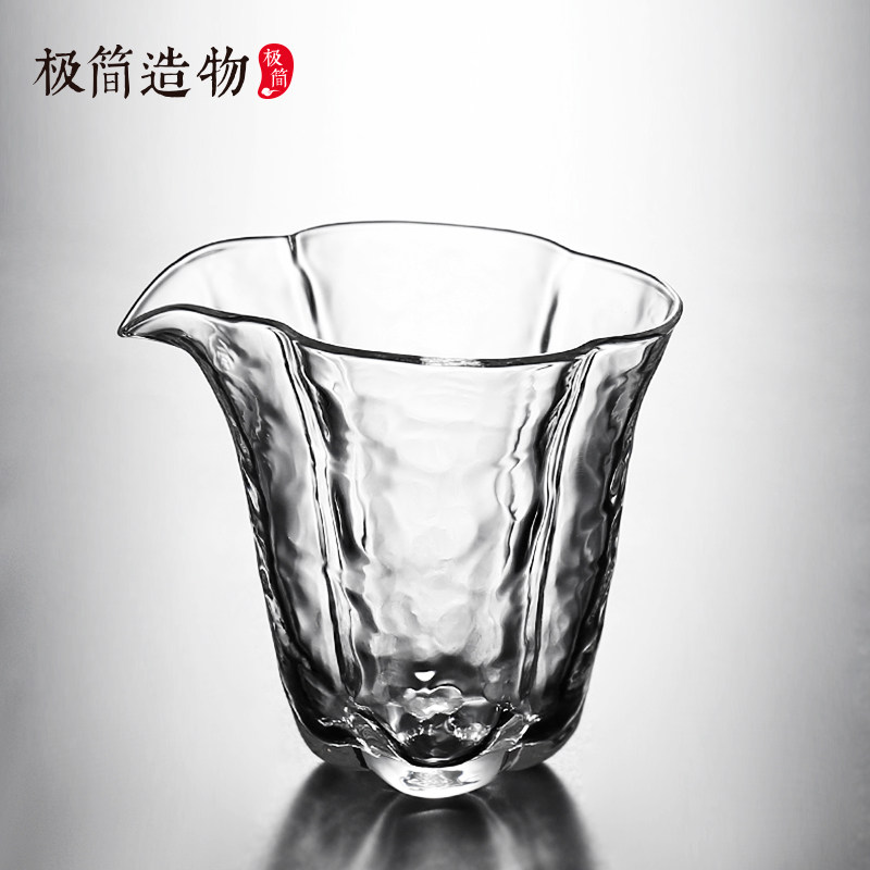 海棠公道杯高档耐热玻璃分茶器单个匀杯公杯茶漏套装茶道配件茶具,餐饮具,公道杯,淘宝优惠券,粉丝福利购,淘宝优惠卷