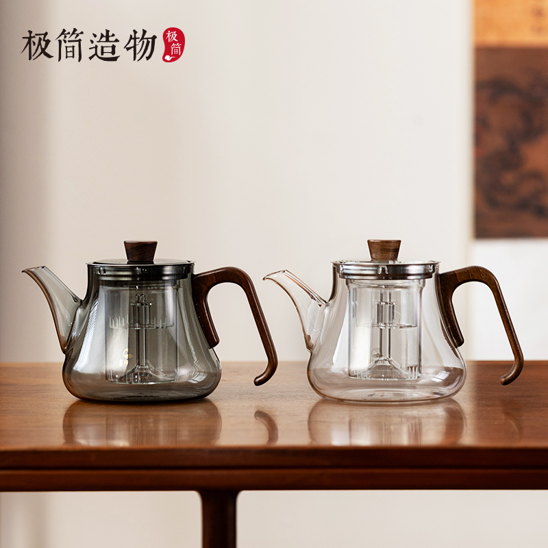 大容量玻璃烧水壶养生泡茶壶