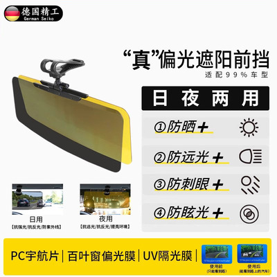 德国前档防眩PC宇航片汽车遮阳板