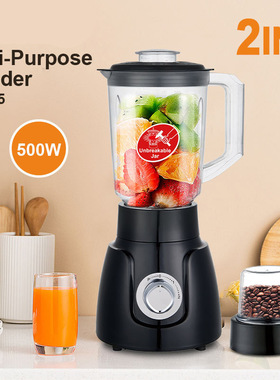 110v跨境榨汁机生榨果汁机配研磨杯黑白mixer blender