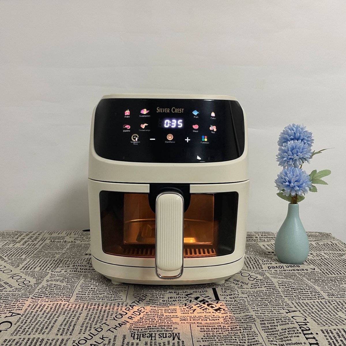 8L Air fryer多功能智能触屏烤箱大容量空气炸锅电炸锅外贸薯条机