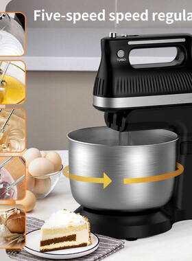 110v跨境台式打蛋器家用和面机4l打蛋搅拌机stand mixer
