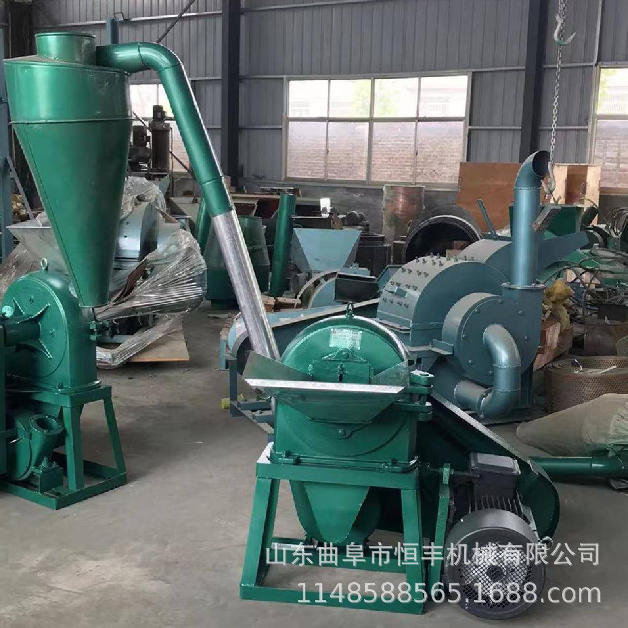 稻壳大米齿盘粉碎机新型玉米齿盘式粉碎机玉米粮食粉碎机