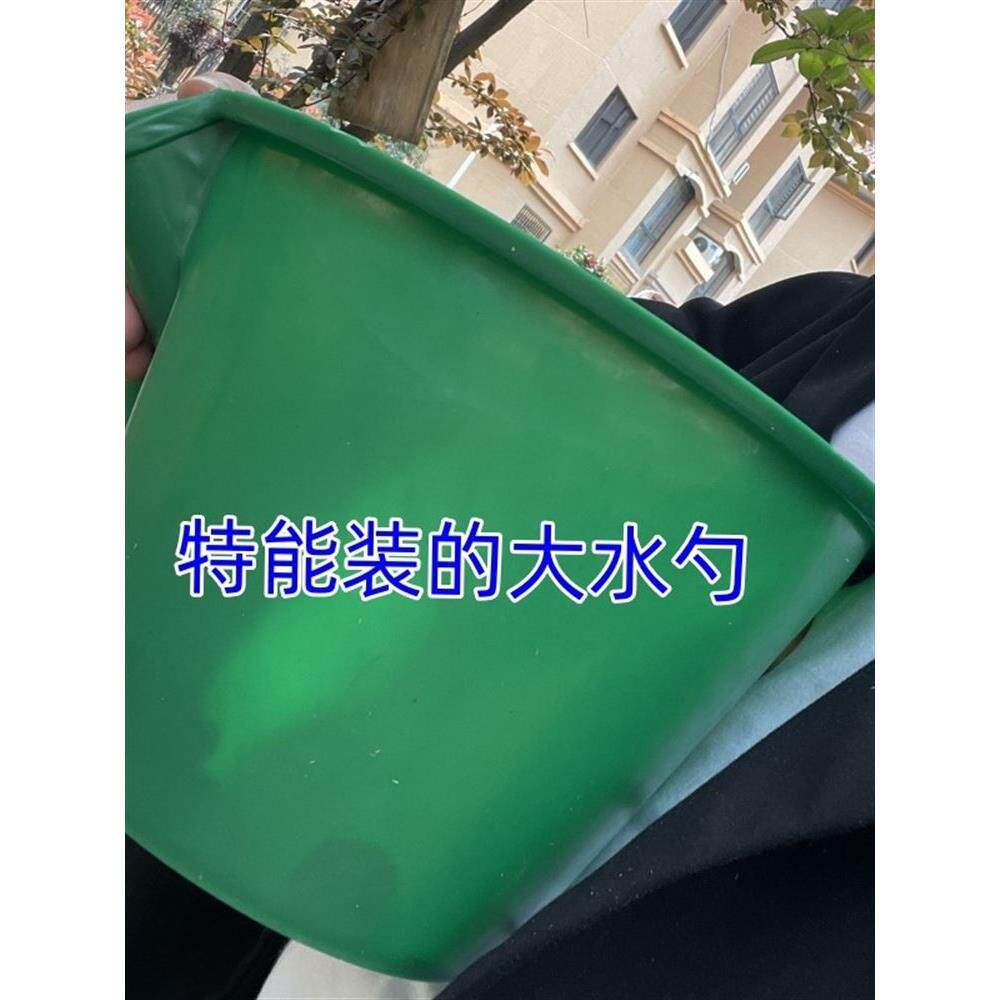 带木柄粪瓢 化粪池家用加厚掏厕所勺子 专业掏粪工具牛筋新料粪勺