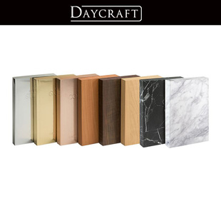 （封面边角微瑕）香港Daycraft德格夫金木石系列横线笔记本子A6手