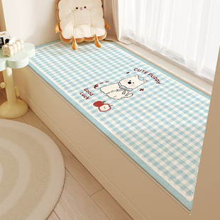 卡通西高地主卧飘窗垫窗台垫四季通用阳台防滑坐垫仿羊绒加厚地垫