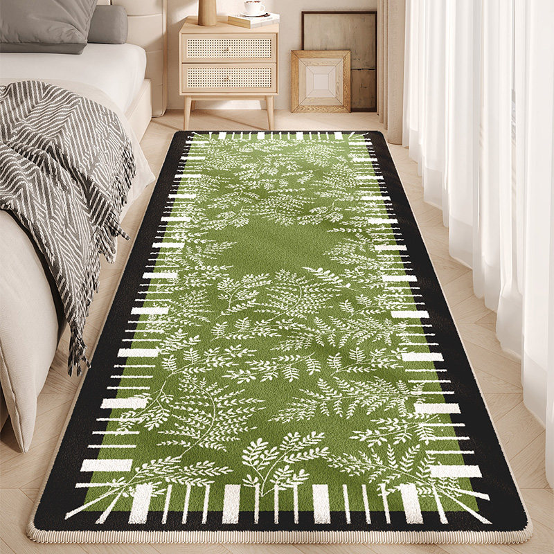 中古风卧室床边地毯家用高级床下地垫主卧房间床前仿羊绒加厚脚垫,居家布艺,地毯,淘宝优惠券,粉丝福利购,淘宝优惠卷