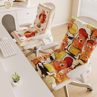 卡通坐垫椅子垫办公室久坐宿舍学生防屁股痛方垫子地上屁垫软座垫