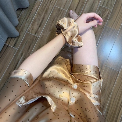 2025新款夏季冰丝绸睡衣女高级感